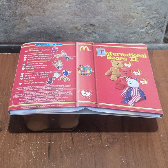 Ty Germania the Bear McDonalds International Bears II Ty Beanie Babies 1990 - Picture 6 of 10